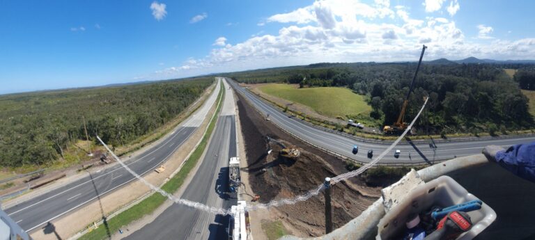 view from the top of a fauna pole