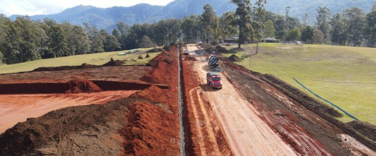 big trucks dirt roads